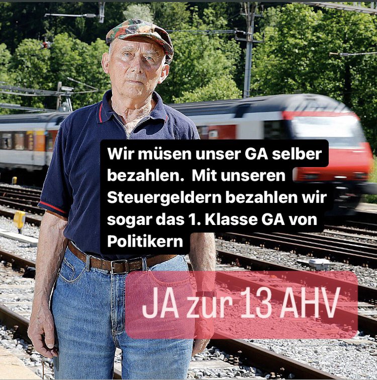 @ZSichern @FDP_Liberalen @MajaRiniker #AHVx13 
#23AHVJA