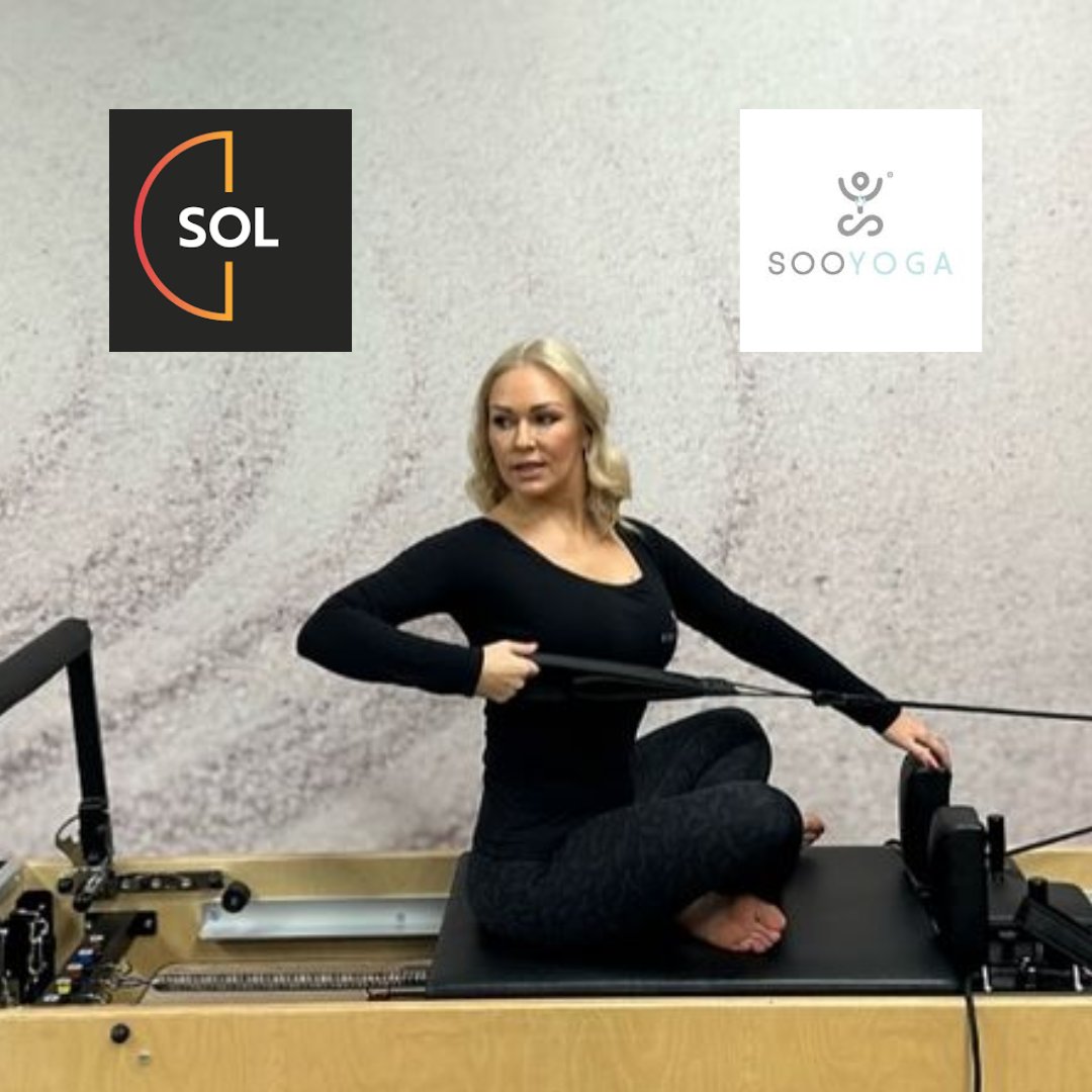 Reformer Pilates at Sol Northampton. With classes available for all ages and levels of experience. Why not join Strictly's @KRihanoff in one of her sessions? sooyoga.com/post/reformer-… #seeyouatsol #pilates #yoga #reformerpilates #northampton