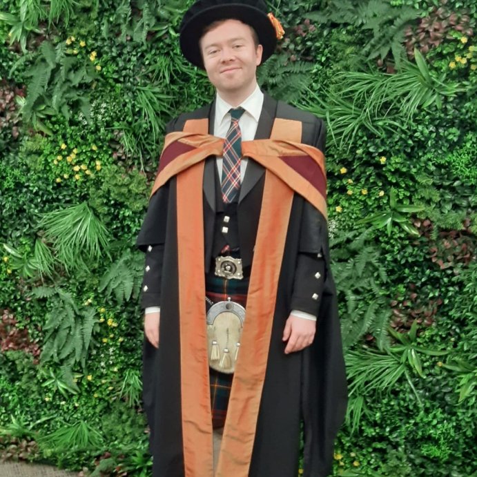Our ECTF, Fraser, is officially a Dr in Philosophy!
Congratulations Dr. Fraser!