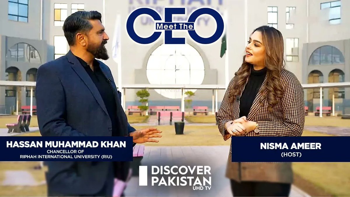 Hassan Muhammad Khan - Chancellor of Riphah International University | Discover Pakistan TV

Watch Full Program Here: youtu.be/P2S7AOWq0Kw

#meettheceo #discoverpakistantv