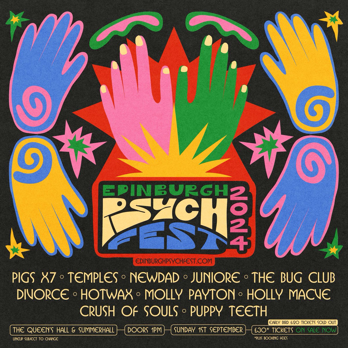 Scotland 🏴󠁧󠁢󠁳󠁣󠁴󠁿 We’re extremely thrilled to be part of Edinburgh Psych Fest in 2024 see you this Summer • TICKETS NOW AVAILABLE • edinburghpsychfest.com