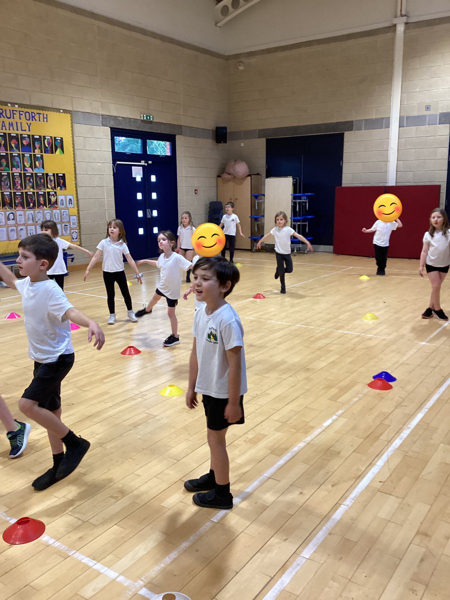rufforthschool's tweet photo. Another great dance session with Mr Holmes and Mrs Sunley 🪩💃🕺 Today we tried hard to mirror each other while the beat/tempo of the music changed. Lovely to see the children’s confidence had grown from the previous week. Well done Class 2 ✨#RPSPE @TotalSportsLtd https://t.co/wkLkWd4mO4