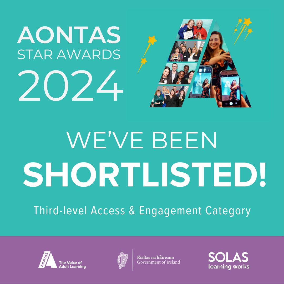 Absolutely thrilled that our Community Wellness, Empowerment, Leadership and Life skills (CWELL) diploma has been nominated for #STARAwards2024 for 3rd Level Access and Engagement. A huge thank you to our students and community partners.  #ALF24 #FindYourselfHere