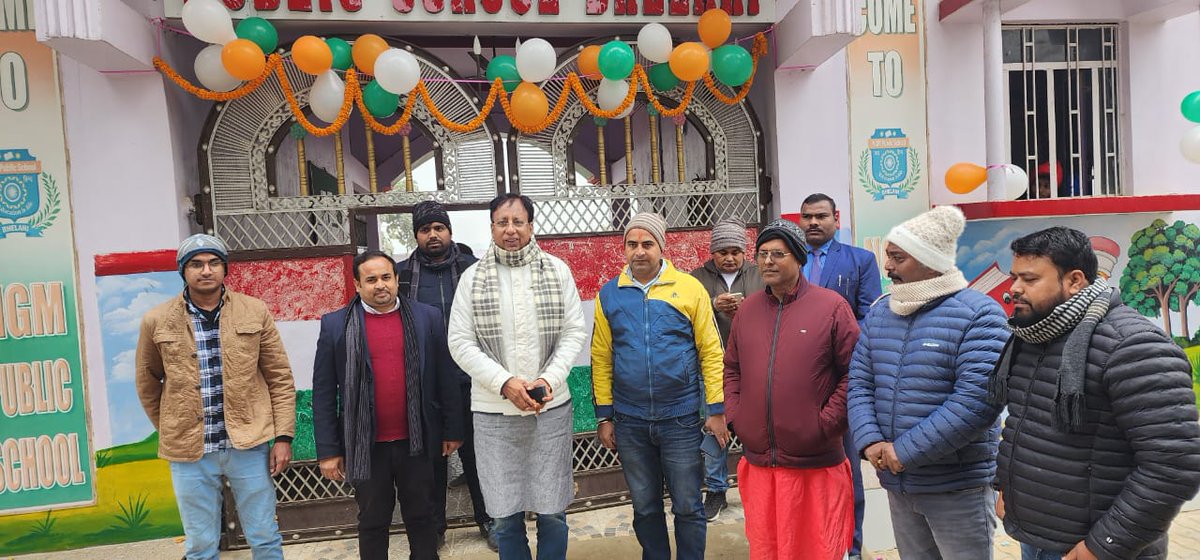 sanjayjaiswalMP's tweet image. आज भारतीय जनता युवा मोर्चा द्वारा आयोजित नमो नवमतदाता सम्मेलन के तहत NGM पब्लिक स्कूल भेलाही में शामिल होकर आदरणीय प्रधानमंत्री श्री @narendramodi जी के सम्बोधन को सुना और मौजूद युवाओं के साथ संवाद किया।
#MeraPehlaVoteModiKo
#NaMoNavMatData
1/2