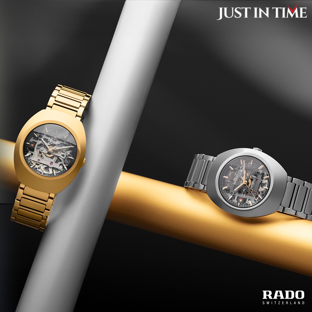 From that first revolutionary scratchproof timepiece in 1962 to today’s version sculpted of lightweight, ultra-resistant Ceramos™, the DiaStar Original continually revisits its history.

#JustInTime #JustInTimeWatches #RadoDiaStarOriginal  #RadoTrueSecret  #SwitzerlandWatch