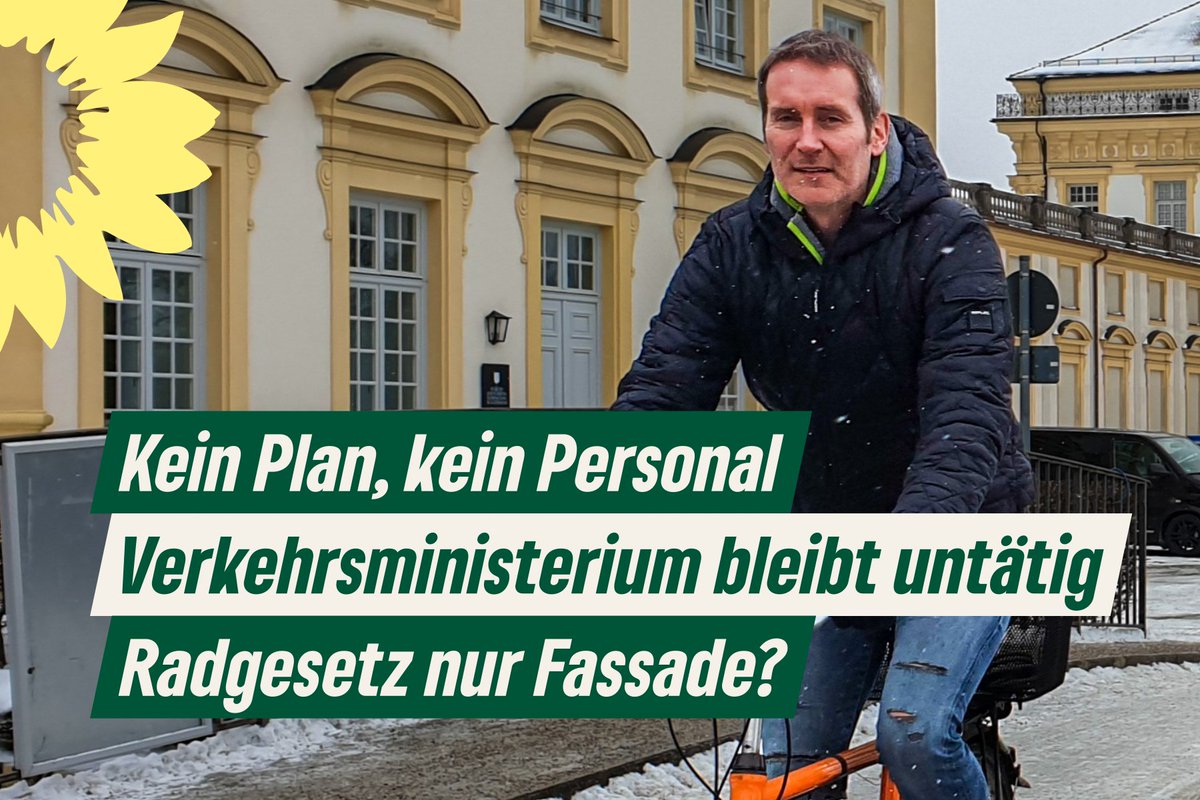 Nachgefragt <a href="/BauenBewegen/">Staatsministerium für Wohnen, Bau und Verkehr</a>: Mit der fast unverschämten Nicht-Antwort will das CSU-Ministerium offenbar kaschieren, dass niemand Verantwortung für den Radverkehr übertragen bekommt. Das ist Stillstand auf Kosten aller Radler*innen! 👉ℹ️markus-buechler.de/kein-plan-kein…
