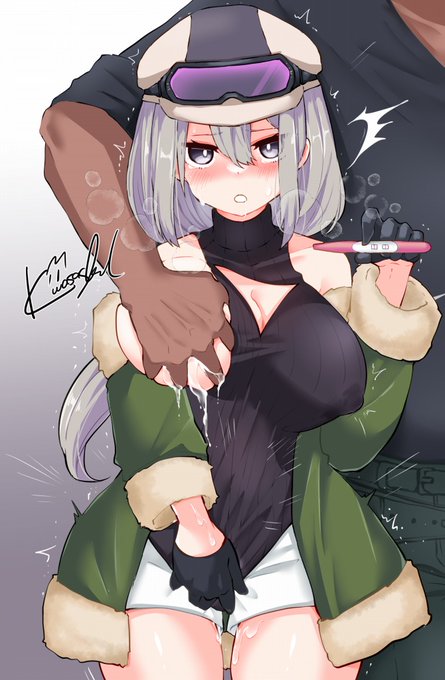 どうもお世話になります。
後ろから肩組みで弱みとおっぱいを握られてるよその子のskeb納品致しました。
ご依頼ありがとうございました! 