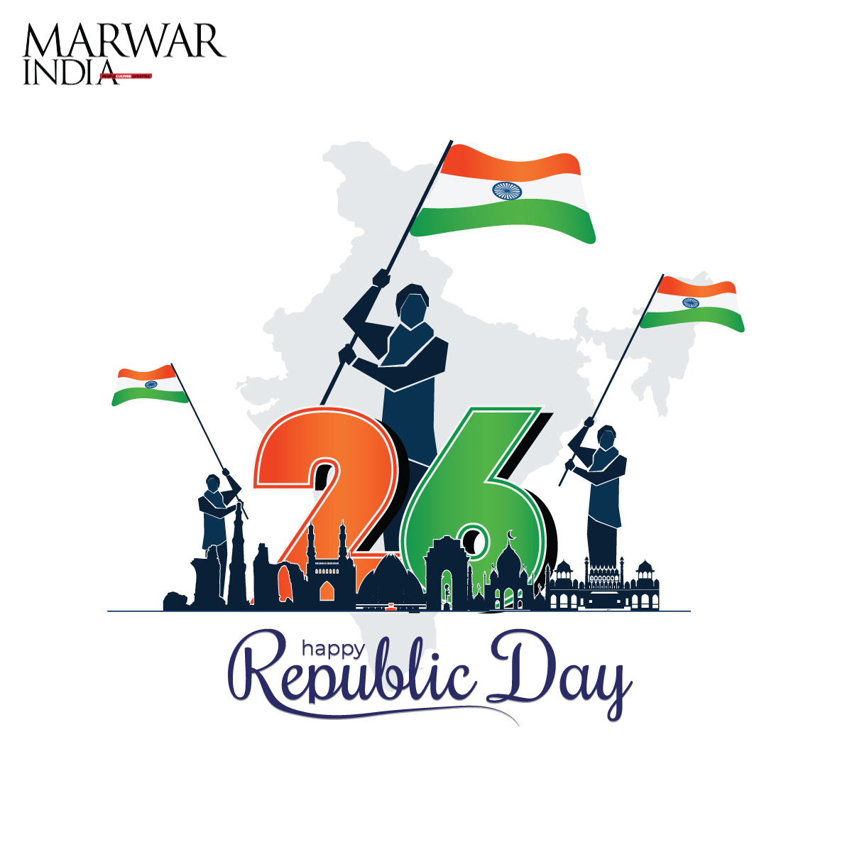 Wishing our readers a very Happy 75th Republic Day! Let's celebrate the freedom and unity of India. 🇮🇳

#RepublicDay2024 #HappyRepublicDay #75thRepublicDay #FreedomAndUnity #IndiaCelebrates #JaiHind #ProudIndian