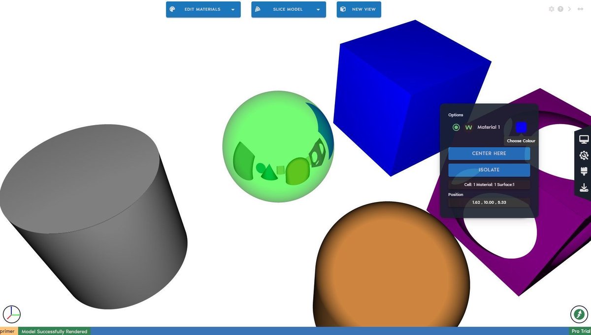 Get ready for Cyclone's advanced 3D raytracer – bringing your MCNP® models to life with stunning detail and clarity. #3DRaytracer #Cyclone #MCNP 
Discover more at bit.ly/48xoEPz