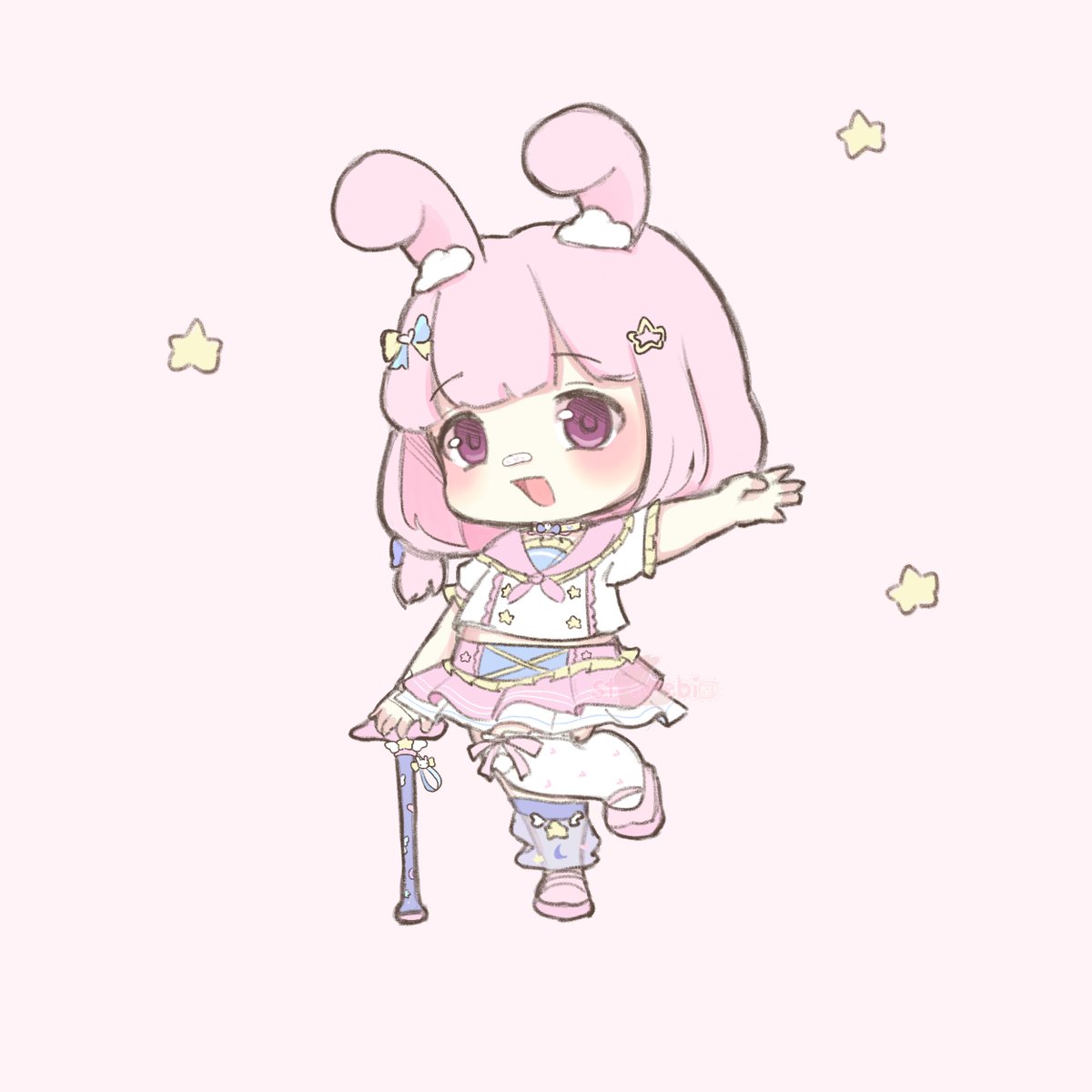 strawebi's tweet photo. she's off doing bunny things! ☆

for @.Sheshypom https://t.co/PKBRmUl27t