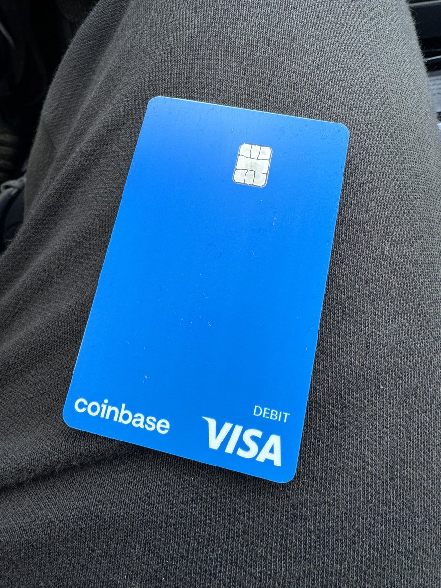 @coinbase @CoinbaseSupport @CoinbaseWallet @Coinbase_NFT 

Thank you! Thank you for opportunity to spend my crypto using #VISA @Visa debit card! 

Now, the only thing left to do is to list $PBX token from @paribus_io project which is already on your #Coinbasecustody -listed 2.5…