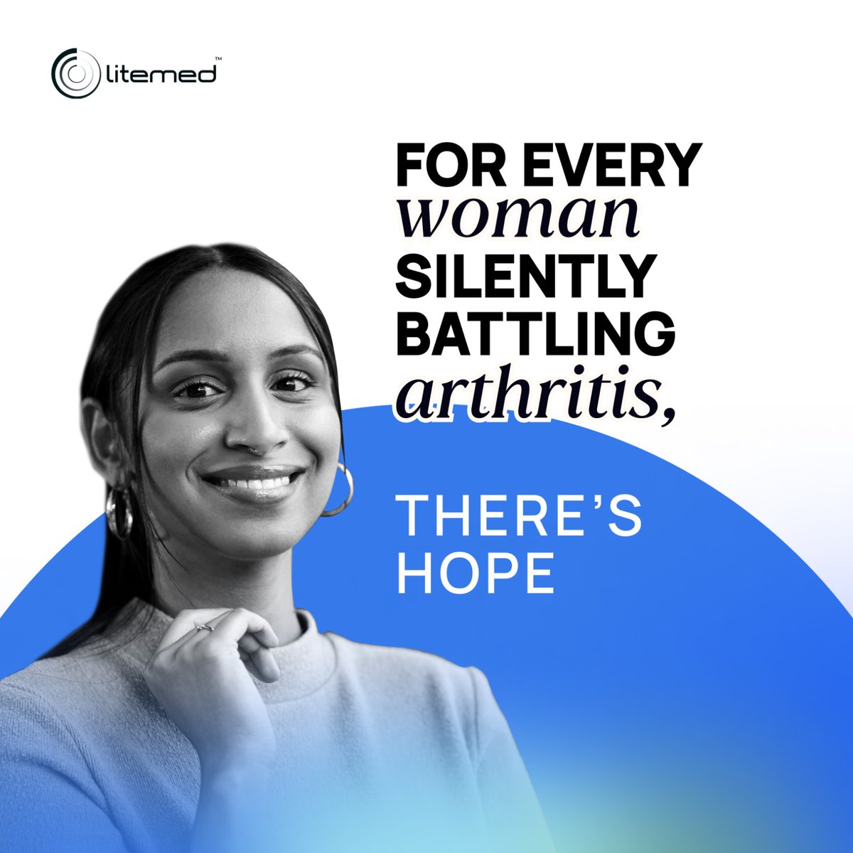 LitemedIndia's tweet image. Curapod lights the way for women confronting arthritis, offering a powerful solution to reclaim pain-free living. Embrace a future free from discomfort and rediscover the joy of painless living.
#ArthritisRelief #painmanagement #painsolution #jointpainrelief #curapodcomfort