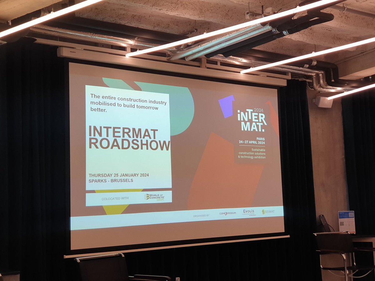 CECE_Europe's tweet photo. Congrats to @intermatparis for a very interesting event on #decarbonization in the #construction industry. 

The discussion held in Brussels today was both insightful &amp; impactful, contributing to the ongoing efforts to create a more #sustainable future for construction practices. https://t.co/SSM6A9Xb90