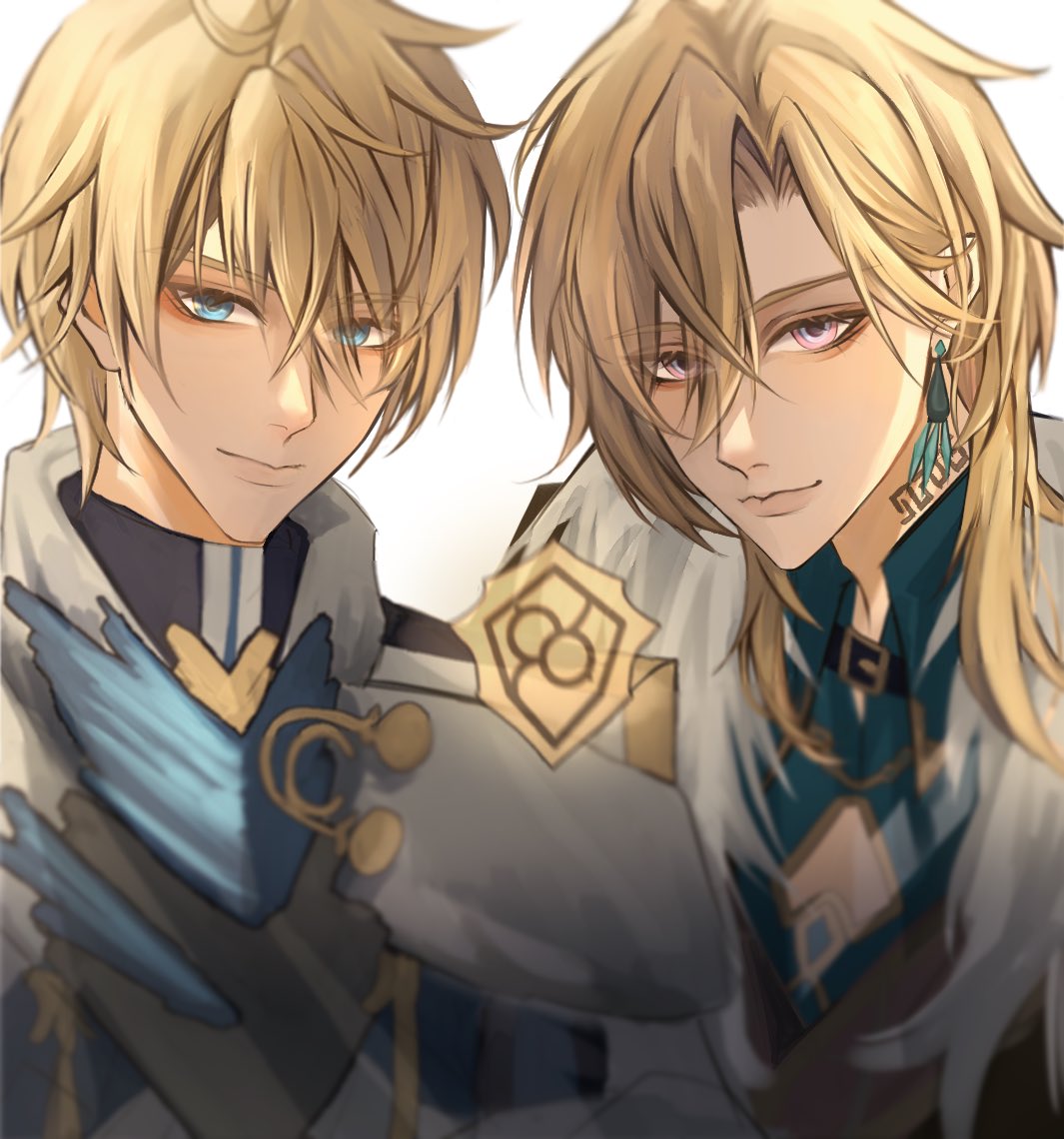 アベンチュリン存護！😭
2人に守られたい…

#Aventurine #HonkaiStarRail #Gepard