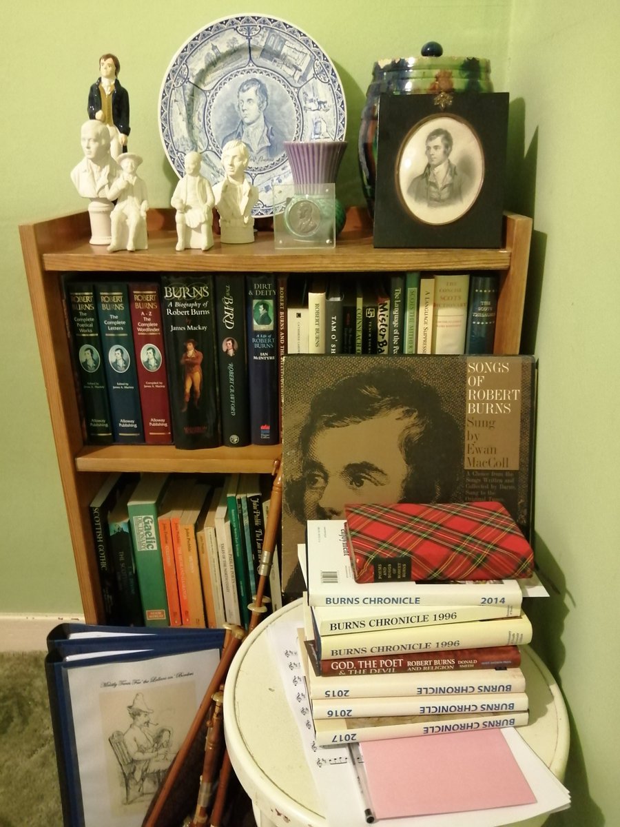 Have a grand 25th of Jan, everyone. I'll be playing some of my favourite Burns tunes and reading a selection of his works. Please do read some of his poetry, it's still extremely relevant today. The 25th isn't all about haggis, ye' ken.