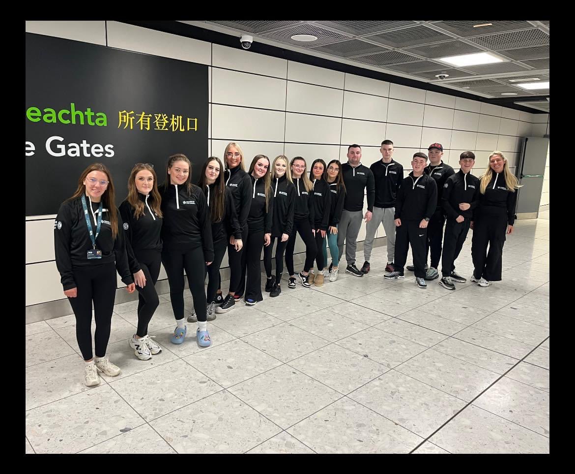 Young people all set in Dublin ready for a great few days ahead 🇩🇪 #Champions4change #nationallotterycommunityfund #NLYC