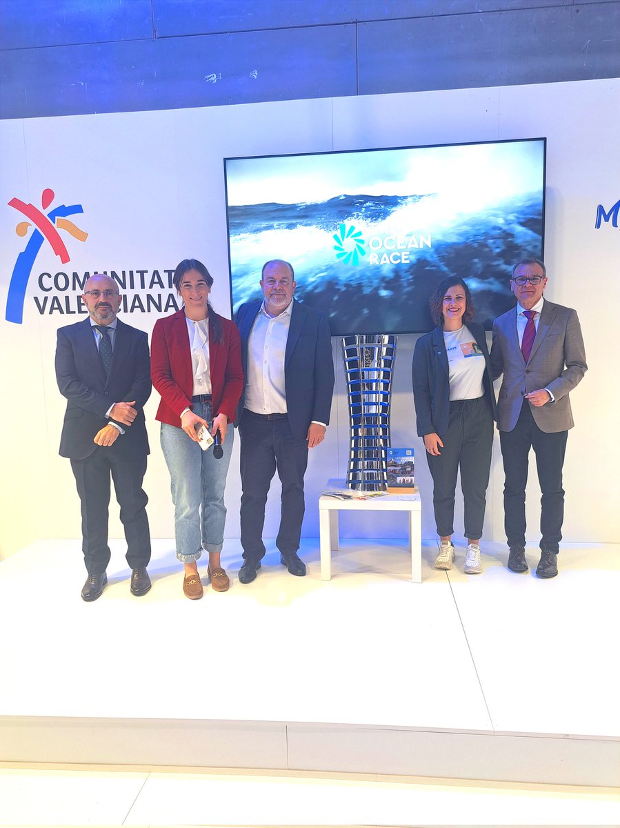 Siempre es un placer coincidir con el equipazo de <a href="/theoceanrace/">The Ocean Race</a> 🤗

#Fitur2024 #WeAreTourism
<a href="/GVAsptd/">SPTD</a> @GVAinnova