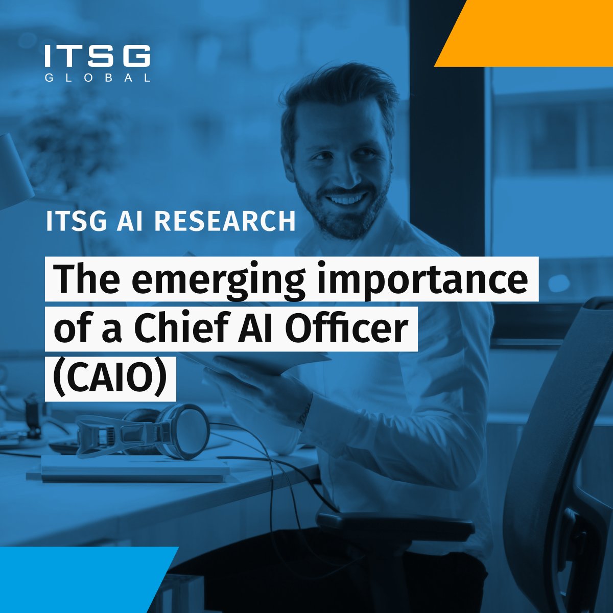 In the fast-evolving world of AI, staying ahead is key! 🚀 Discover how our CAIO service can transform your business's approach to AI. Visit us at itsg-global.com/chief-ai-offic… 👈 #CAIO #AILeadership #ChiefAIOfficer #ITSG #BusinessInnovation #AITransformation #StrategicAI