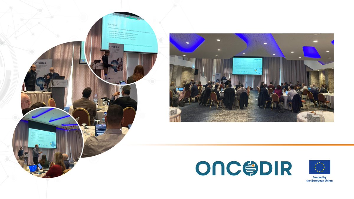 Day 2 of the @ONCODIR Plenary Meeting has been a great opportunity for the partners to share achievements, discuss challenges and plans for the future of the project 🎗️ #usecasediscussion #crc #usecase #AI
Learn more about the @HorizonEU project on oncodir.eu