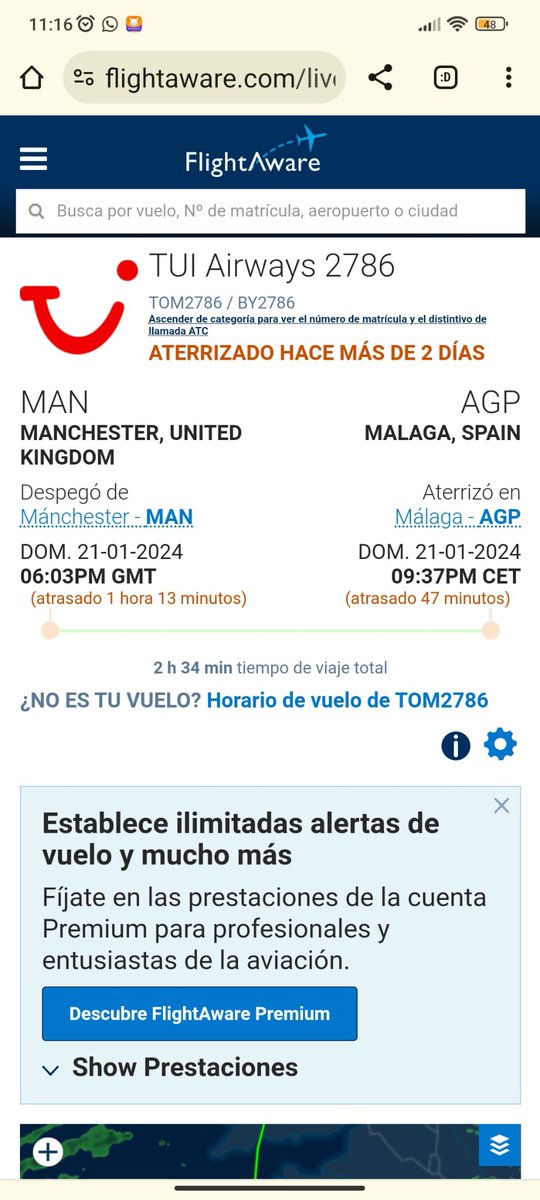 trianaggallardo's tweet photo. Muy bien @Ryanair_ES @Ryanair reclamo por más de 7 horas de retraso y contestáis diciendo que es por “fenómeno meteorológico”.

Ese mismo día a la hora de nuestro vuelo y el mismo destino (Málaga) : https://t.co/GYKOH9b4KQ
