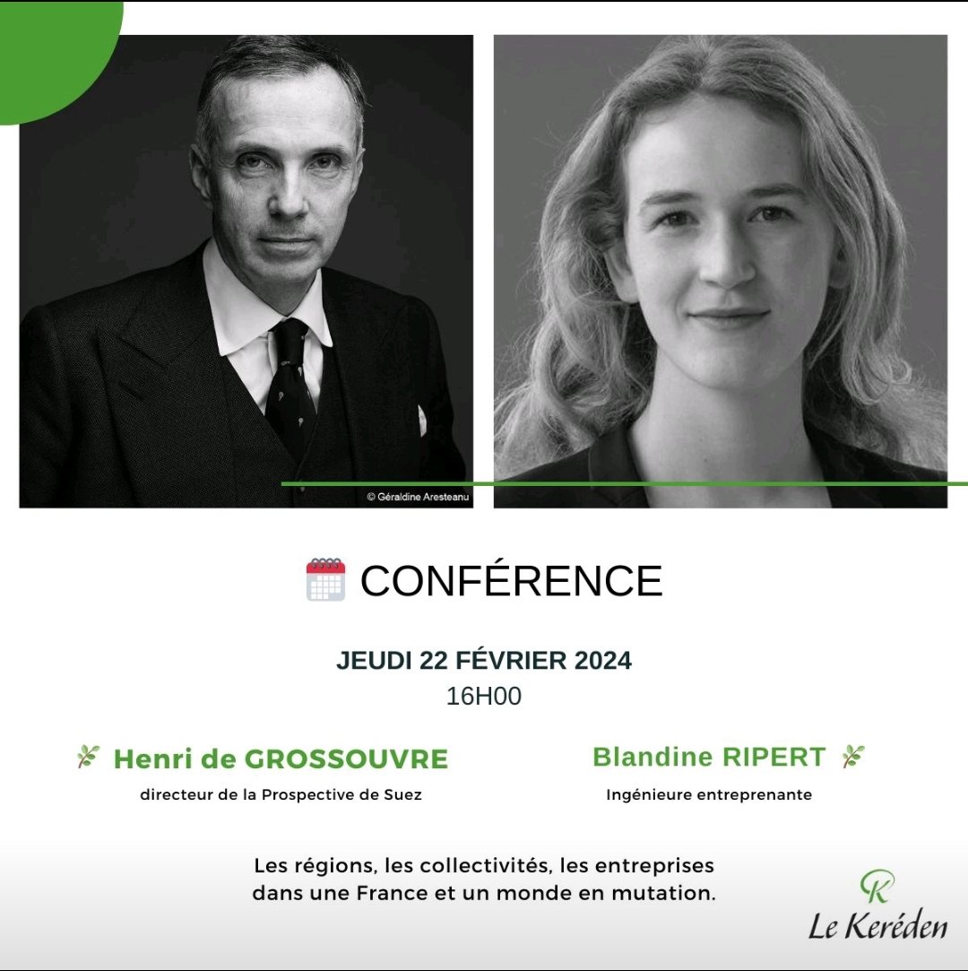 HGrossouvre's tweet photo. Les RÉGIONS, les COLLECTIVITÉS, les ENTREPRISES dans une FRANCE et un MONDE en mutation, le 22 février à Locarn, en Bretagne @regionbretagne #kereden #Bretagne 
Inscriptions: https://t.co/tlanUlvQSG https://t.co/8X9ucbCUzM