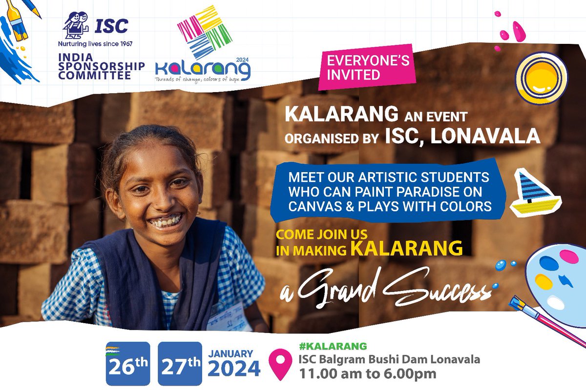 medhaoka's tweet image. 🎨 Exciting news! Join us at KALARANG 2024, an Arts and Crafts exhibition like no other! 🌟 Immerse yourself in a celebration of creativity, where each artistic stroke and crafted thread narrates tales of resilience and talent. 🖌️✨ #ISCKALARANG #ArtExhibition #ART @_IamISC_