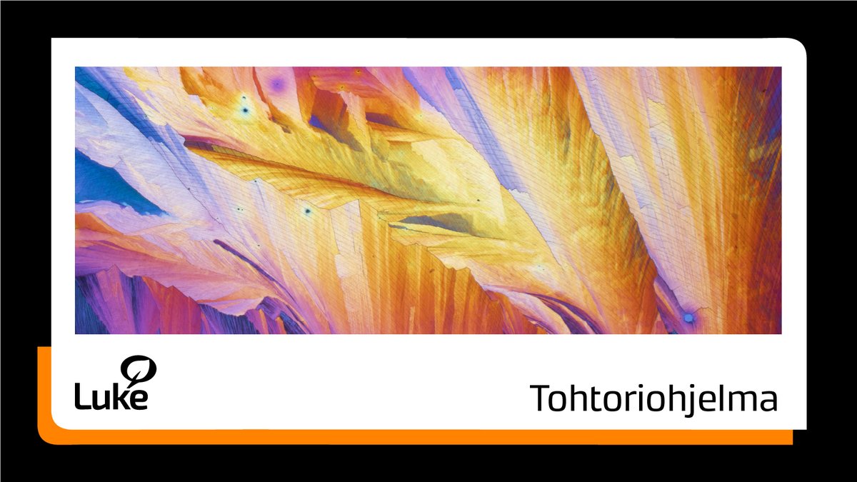 Jännittäviä uutisia! 🎊
Käynnistämme oman tohtoriohjelman, jonka tavoitteena on varmistaa seuraavan tutkijasukupolven korkeatasoinen osaaminen ja tutkimuksen vaikuttavuus myös tulevaisuudessa. 
Lue lisää: luke.fi/fi/uutiset/luo…