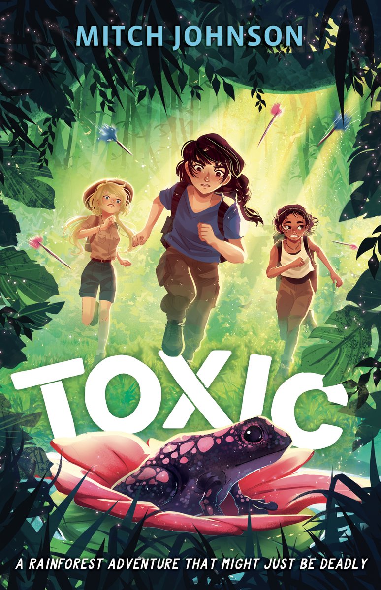 One week until TOXIC is out in the wild! If you're looking for a pacy rainforest adventure featuring a ruthless billionaire, immortality, and a truly remarkable frog, then TOXIC is the book for you! Pre-order here: mitchjohnsonauthor.com or pop into your favourite bookshop 🐸