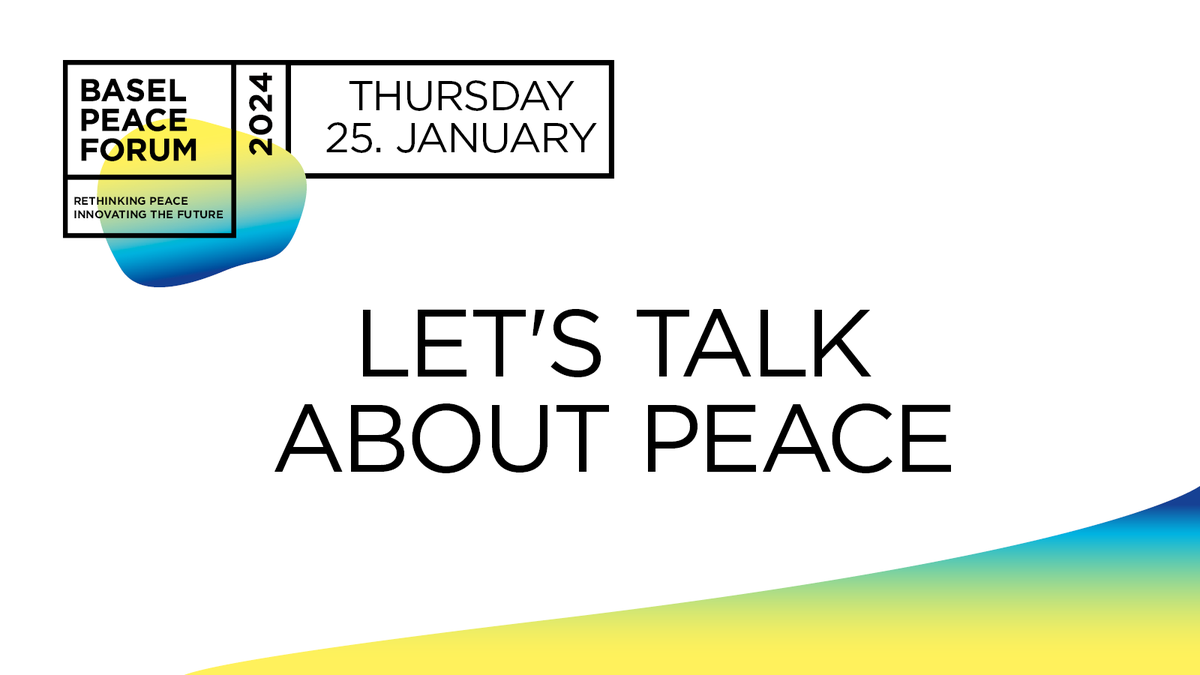 Today starts the 8th edition of the @baselpeaceforum, organized by @swisspeace. At the #BPF2024, we will explore the complexities of narratives, empathy building, and different journeys toward peace amid global conflicts. ➡️ basel-peace.org #BaselPeaceForum