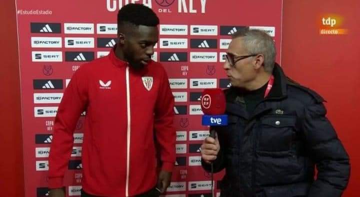 🎙️ Iñaki Williams after yesterday's match: 'I would like to go with my colleagues to have a couple of beers, but I'm exhausted. I'm going home.'