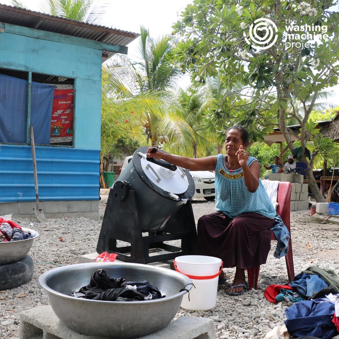 Putting the power back in people's hands.🙌🏽  Experience the ease of the #DivyaWashingMachine at thewashingmachineproject.org