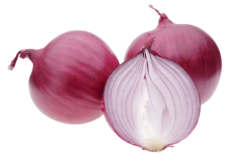 Eating onions regularly can reduce your cholesterol level and lower your chances of developing stroke and certain cancers.