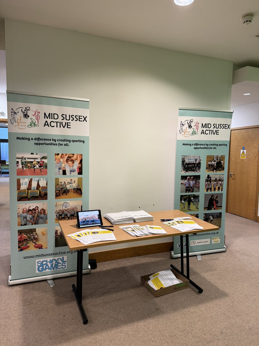 MidSussexActive's tweet image. Privileged to be invited to exhibit at the #westsussex headteacher conference today. Promoting #physicalactivityforall