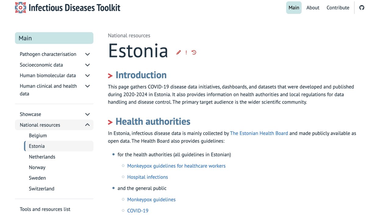 Wrap-up! The IDTk Contentathon has successfully concluded, adding a new comprehensive COVID-19 national resource page for Estonia 🇪🇪. This follows our previous insightful showcase on sequencing efforts. #IDTkContentathon #Estonia #COVID19 @BYCOVID_eu