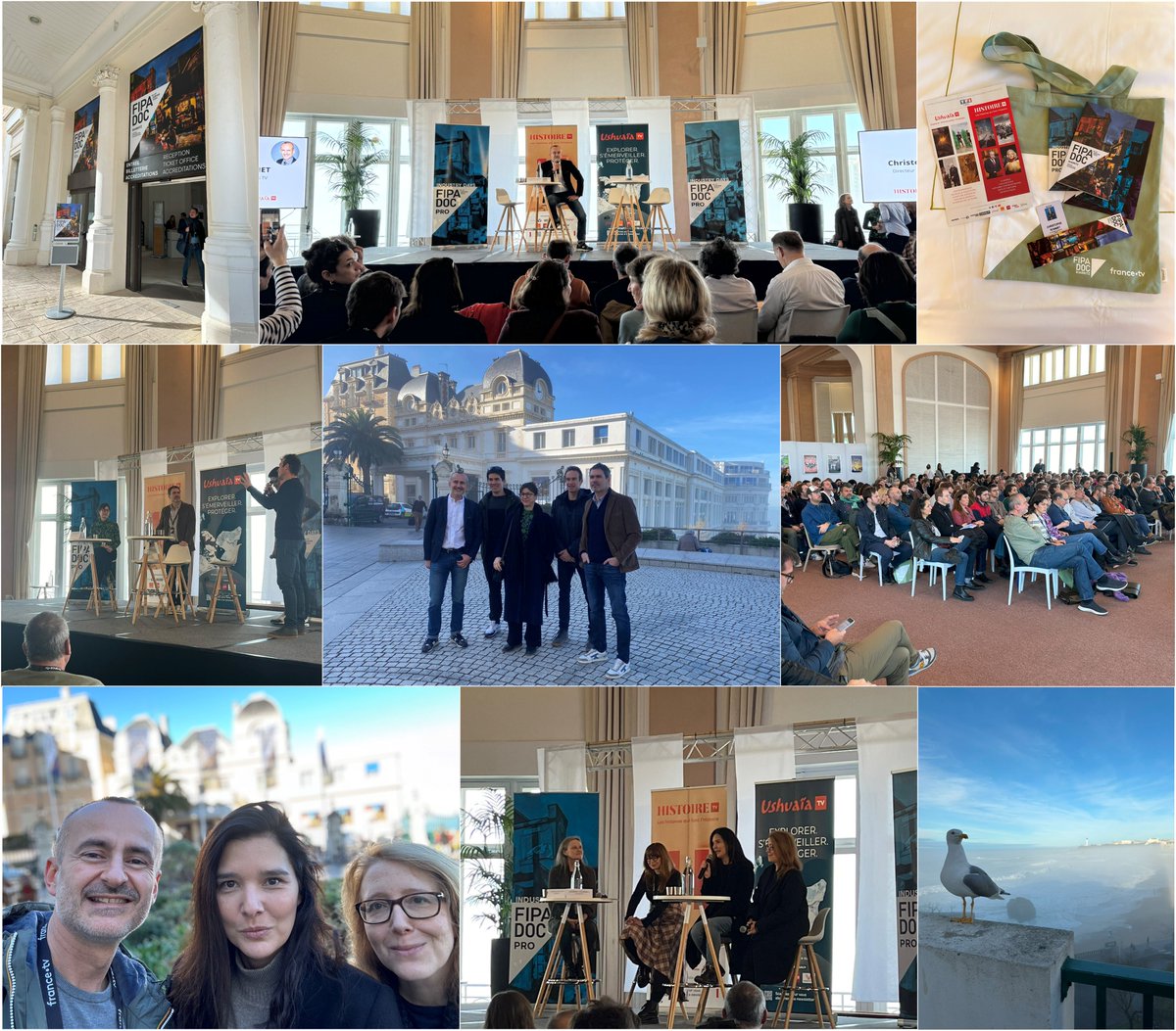 Merci d'être venus aussi nombreux pour la présentation du line-up <a href="/histoiretv/">HISTOIRE TV</a> et <a href="/Ushuaia_TV/">Ushuaïa TV</a> au <a href="/FIPADOC/">Fipadoc</a> 2024 à Biarritz ! Le doc c'est la vie 🙌
Des temps forts incroyables à découvrir dans les prochains mois sur les chaînes #documentaires du <a href="/GroupeTF1/">Groupe TF1</a> !
#engagement #viveledoc