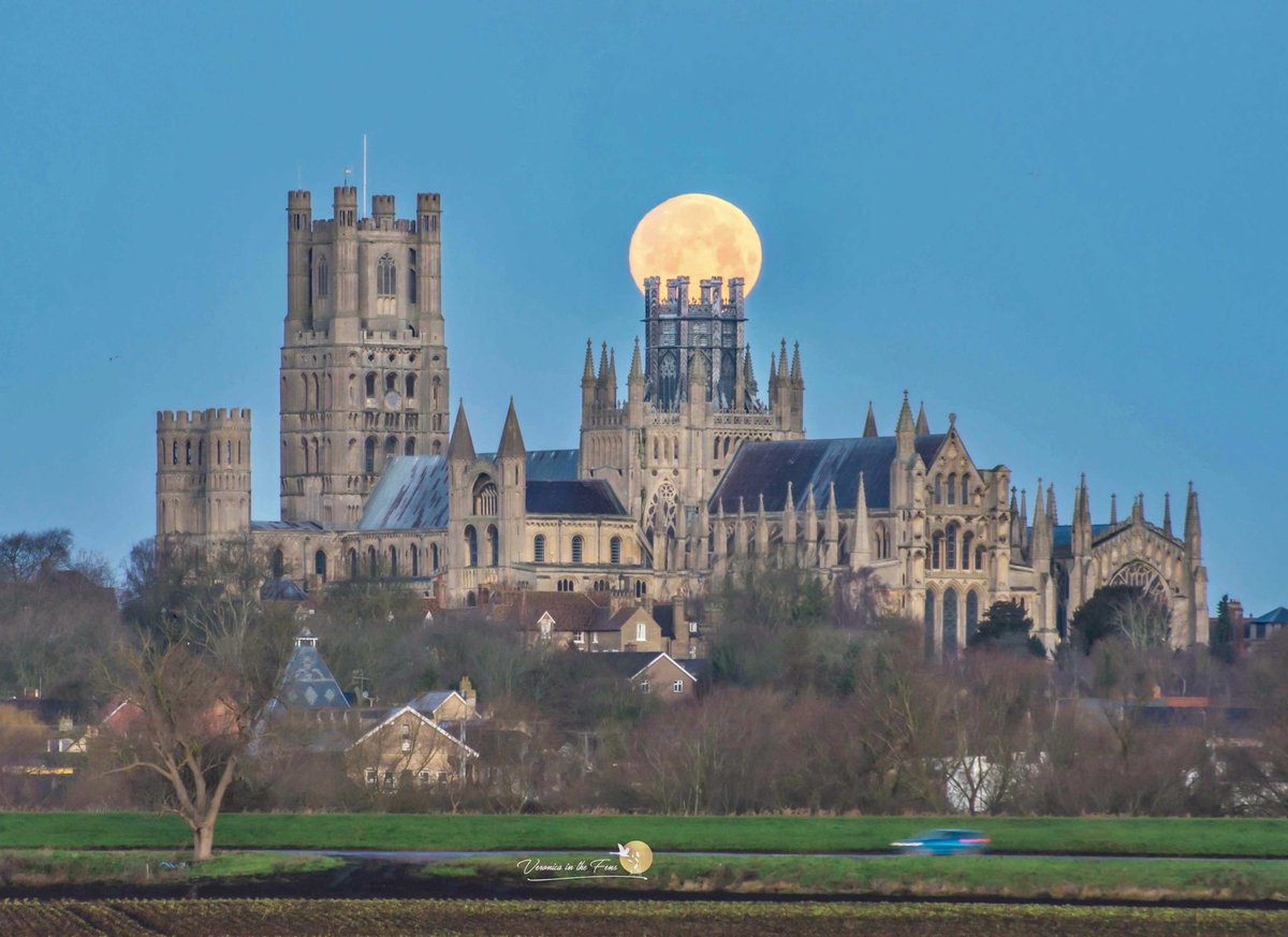 VeronicaJoPo's tweet image. Happy Thursday &amp;amp; Full Moon 🌝 
Rather overcast and rainy in Ely, so here are a few favourite photos of the January Wolf Full moon from 2021, 2022 and 2023 😃 
@Ely_Cathedral #FullMoon #WolfMoon #backintime