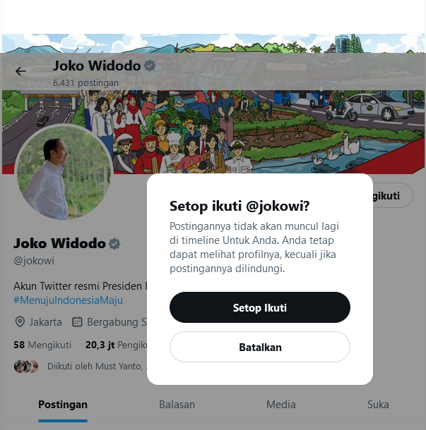 DenySibuea's tweet photo. @Candra4smara Hayu aja atuh 😂😂😂
#GerakanUnfollJokowi https://t.co/zodAB16BAk
