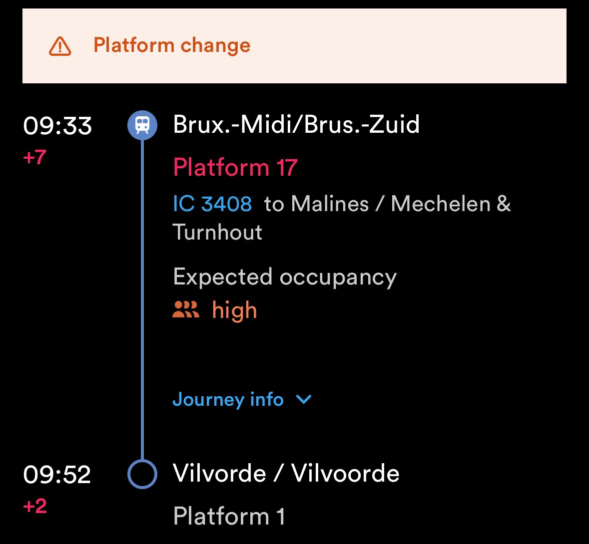 3 platform changes en 7 minuten vertraging later