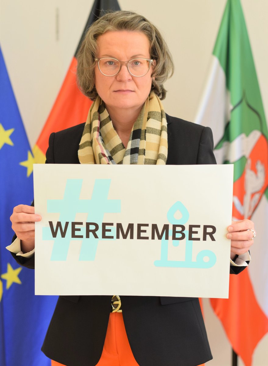 MHKBD NRW (@mhkbd_nrw) on Twitter photo "Wir leben wieder in einer Zeit, wo Mauern aus Unmenschlichkeit gebaut werden. Umso wichtiger ist es, diese Mauern einzureißen. Gegen Antisemitismus, gegen Hass", sagt Min <a href="/inascharrenbach/">Ina Scharrenbach</a> zum Internat. Tag des Gedenkens an die Opfer des Holocausts. #WeRemember #NieWiederIstJetzt "Wir leben wieder in einer Zeit, wo Mauern aus Unmenschlichkeit gebaut werden. Umso wichtiger ist es, diese Mauern einzureißen. Gegen Antisemitismus, gegen Hass", sagt Min <a href="/inascharrenbach/">Ina Scharrenbach</a> zum Internat. Tag des Gedenkens an die Opfer des Holocausts. #WeRemember #NieWiederIstJetzt