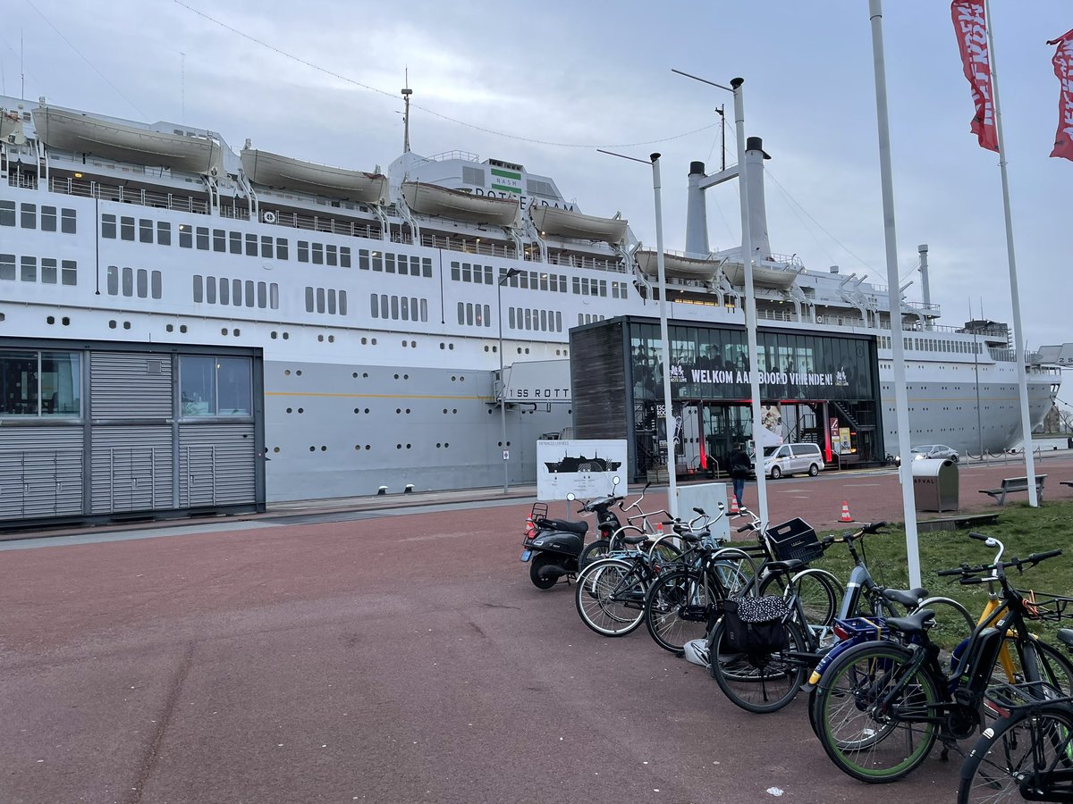 Overnachten op de SSRotterdam voor Vrienden voor Amstel live👍🏻