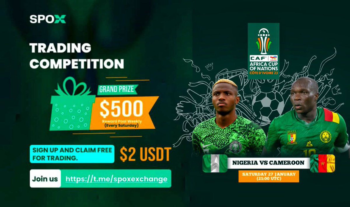 I am participating on $500 prize pool on spox.exchange

Rules:
1️⃣Follow Spox on X: x.com/spoxexchange
2️⃣Like/Repost this Post
3️⃣Trade a minimum of $10 on the NIG vs CAM pair
4️⃣Drop your Spox wallet address &amp; your repost link on the t.me/spoxexchange Telegram