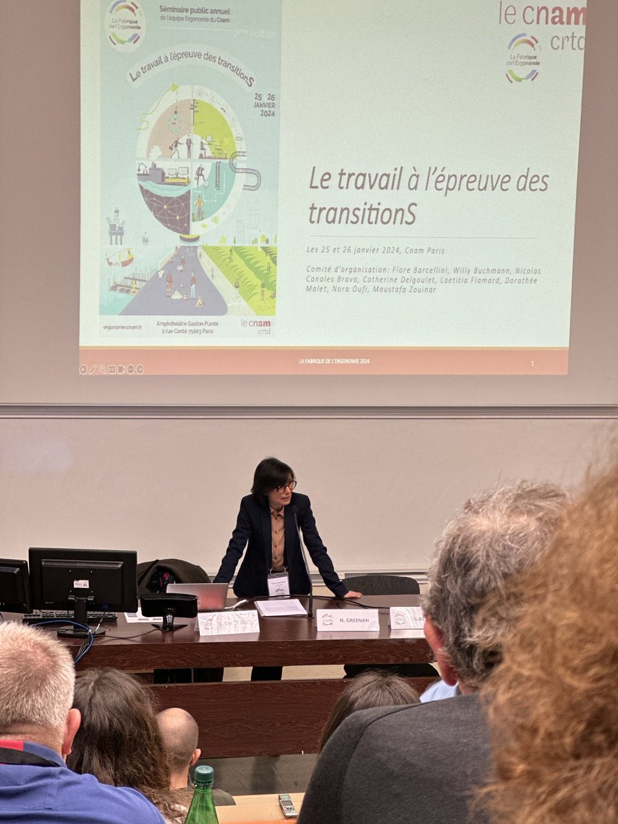 Démarrage des journées de la Fabrique de l’Ergonomie à Paris consacrées cette année à toutes les transformations majeures qui touchent le monde du travail : numérique, organisationnelle, écologique, …