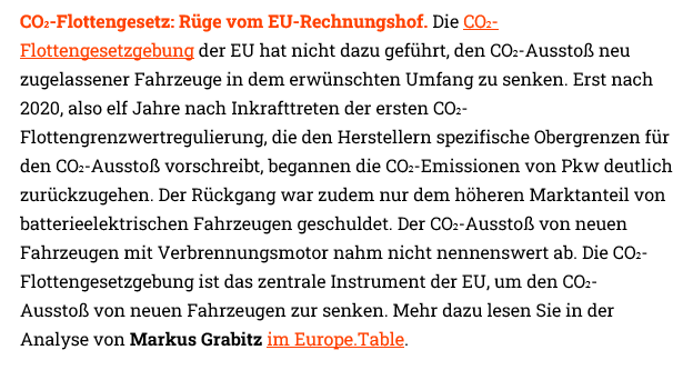 DomTHell's tweet photo. Wenn ein EU-Bericht den Satz enthält "Bei Elektrofahrzeugen wird gemäß der Pkw-CO2- -Verordnung von einer Emissionsfreiheit ausgegangen.". Lohnt es sich den überhaupt noch in Gänze zu lesen? 😄
#TankToWheel #Auspuffbilanz #RealerKlimaschutz #LCA https://t.co/F3lMCpqckR