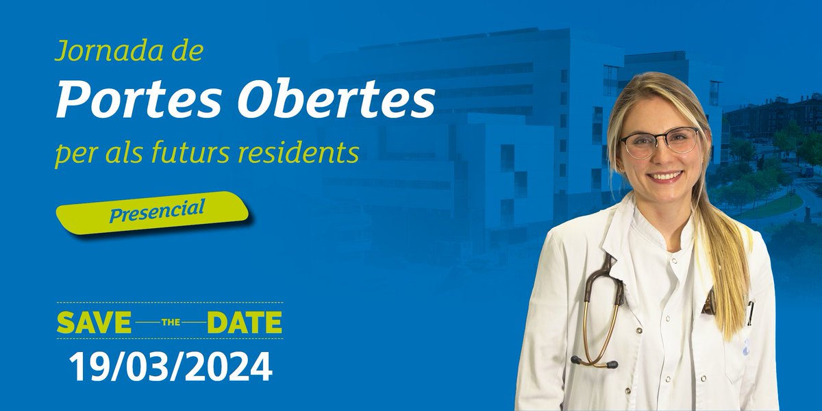 ⛱️ Heu fet l'examen #MIR2024 i prepareu una escapada de descans?  

Abans de marxar: SAVE THE DATE 👉 19/03/2024 

🩺 Us ho explicarem tot sobre la #formaciósanitàriaespecialitzada a #althaiamanresa

👀 tuit.cat/B4f9c

#residentsALTHAIA #PIR2024 #EIR2024 #IIR2024 #2MIR24