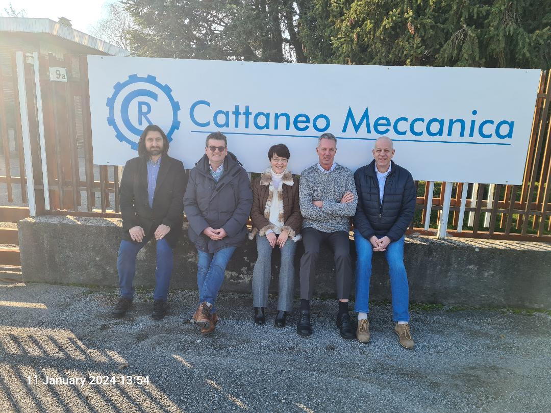 DG_press's tweet image. Our DG press Sales Manager for Security, Richard Boden, with our Engineering Manager Wim Schieven, and company Director, Remko Koolbergen, recently visited Cattaneo Security in Italy to discuss a partnership🤝 in the #securityprinting market. Stay tuned for more information!