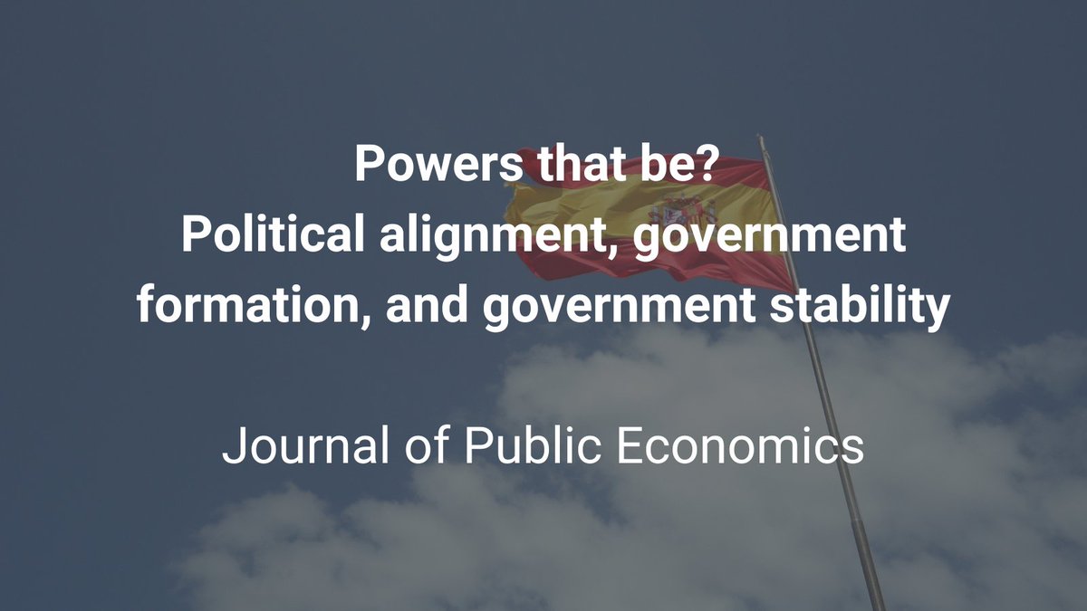 LSE Geography & Environment (@lsegeography) on Twitter photo 💡 Spotlighting research by <a href="/CarozziFelipe/">Felipe Carozzi</a> <a href="/davidecipu/">Davide Cipullo</a> and <a href="/luca_repetto_c/">Luca Repetto</a>
'Powers that be? Political alignment, government formation, and government stability' 🗳️ 🇪🇸
<a href="/JPubEcon/">Journal of Public Economics</a>
🔴 zurl.co/1ajd 💡 Spotlighting research by <a href="/CarozziFelipe/">Felipe Carozzi</a> <a href="/davidecipu/">Davide Cipullo</a> and <a href="/luca_repetto_c/">Luca Repetto</a>
'Powers that be? Political alignment, government formation, and government stability' 🗳️ 🇪🇸
<a href="/JPubEcon/">Journal of Public Economics</a>
🔴 zurl.co/1ajd
