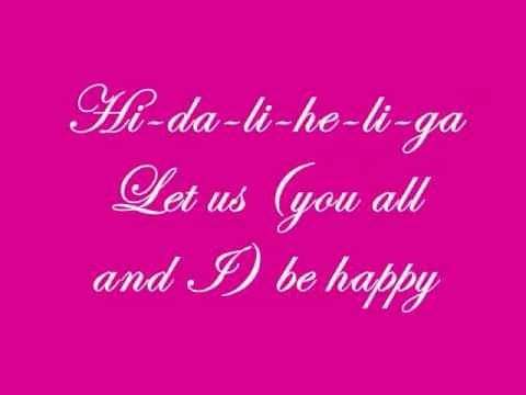 Be happy! ᎯᏓᎵᎮᎵᎦ!
