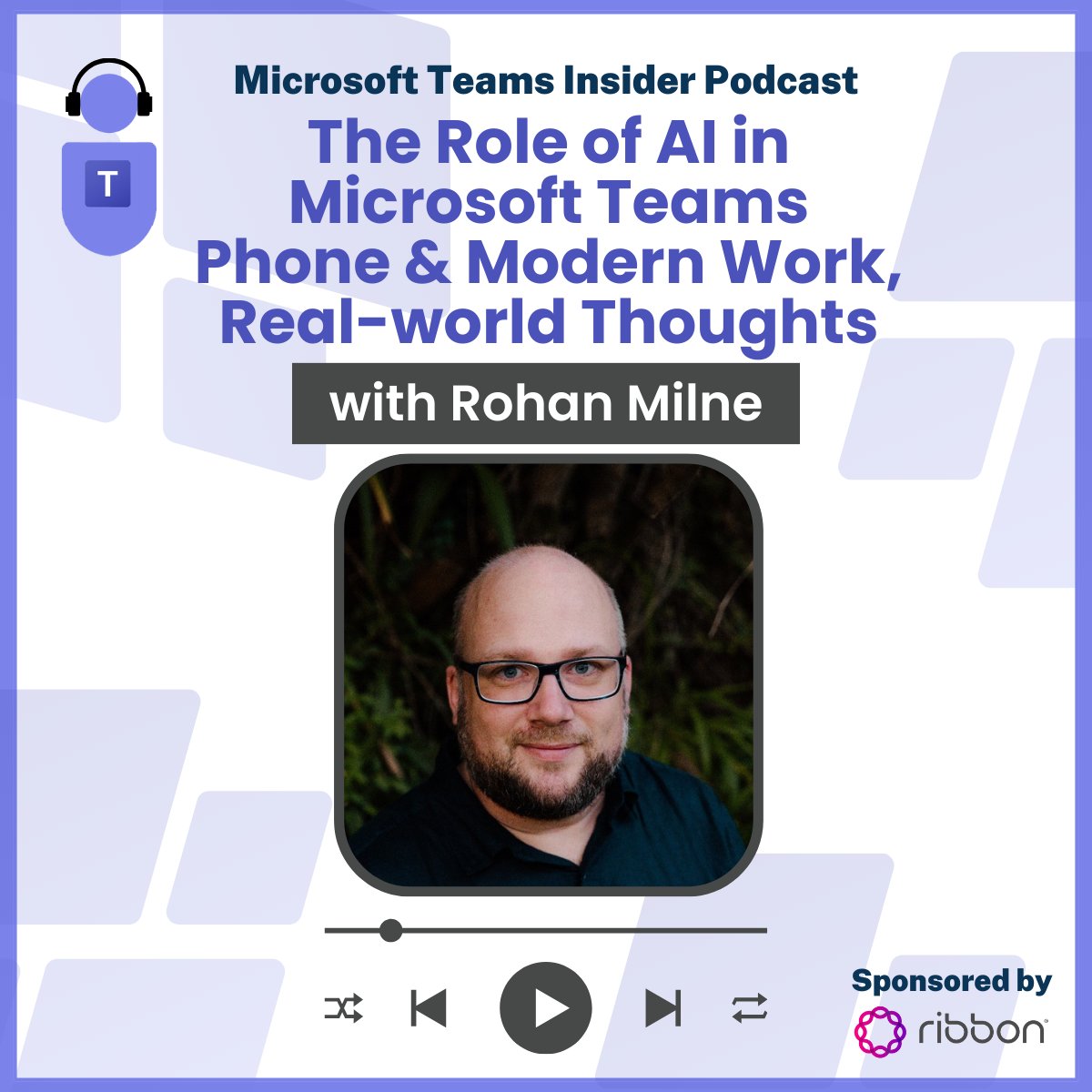Check out the latest Microsoft Teams Insider Podcast episode with <a href="/rohanmilne_au/">Rohan Milne</a>, CEO of <a href="/switchconnectau/">Switch Connect</a> and <a href="/tomarbuthnot/">Tom Arbuthnot</a> as they discuss the role of AI in #MicrosoftTeams Phone and Modern Work
⬇️
teamsinsider.show/2111467/143546…

Thanks to <a href="/ribboncomm/">Ribbon</a>, this episode's sponsor!