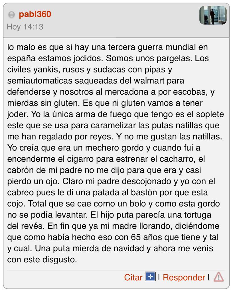 Cuando Lo Pais publique joyas como esta le daré más credibilidad que a los forococheros