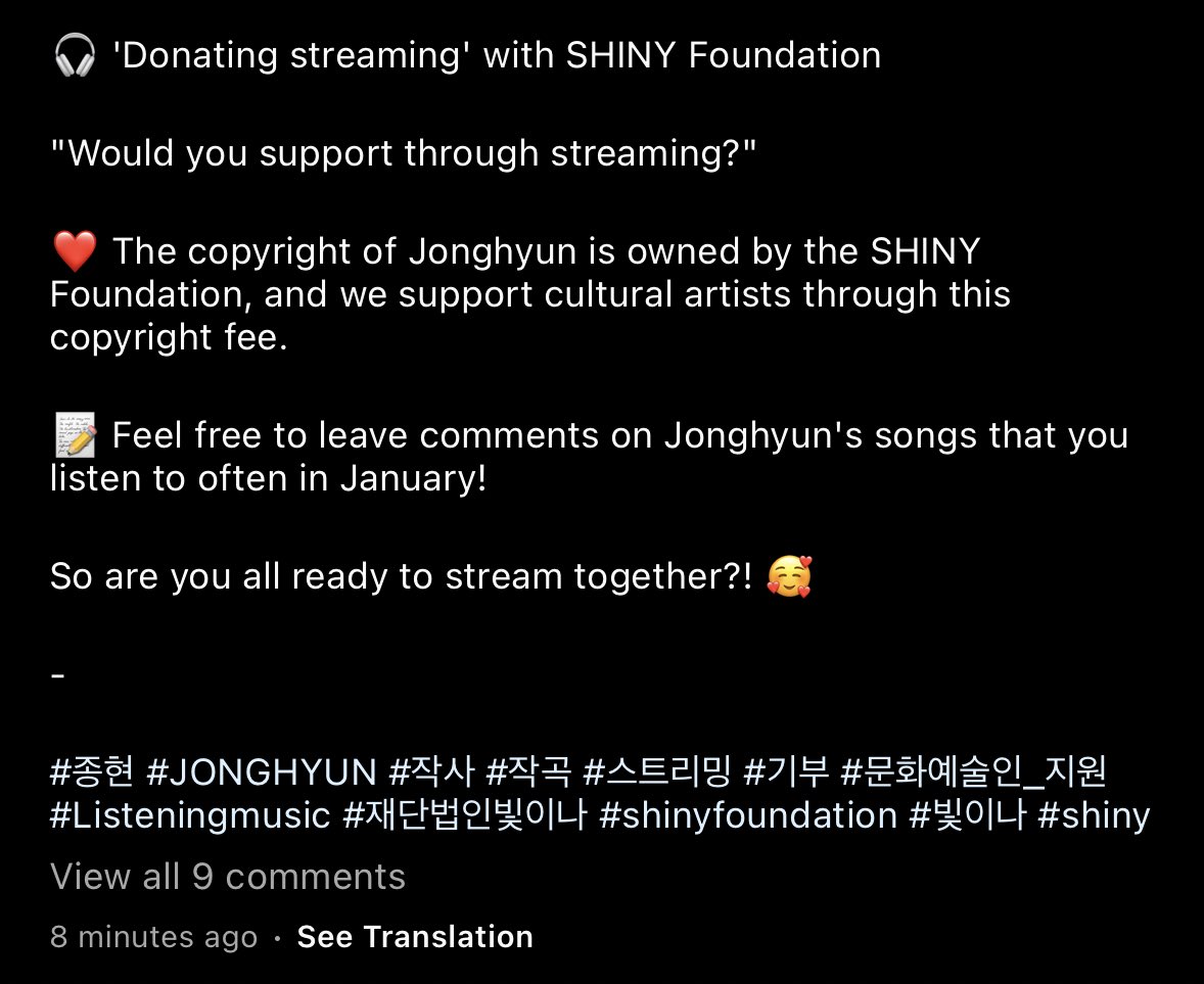 shiny foundation just posted this